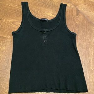 Brandy Melville Cotton Ribbed Tank